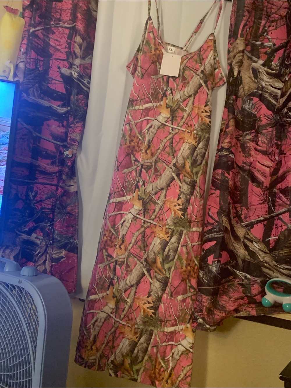 Realtree Pink Camo Maxi Dress